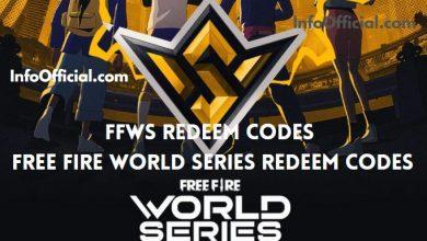 FFWS Redeem Codes- Free Fire World Series Redeem Codes
