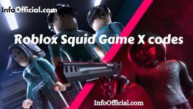 Roblox Squid Game X codes