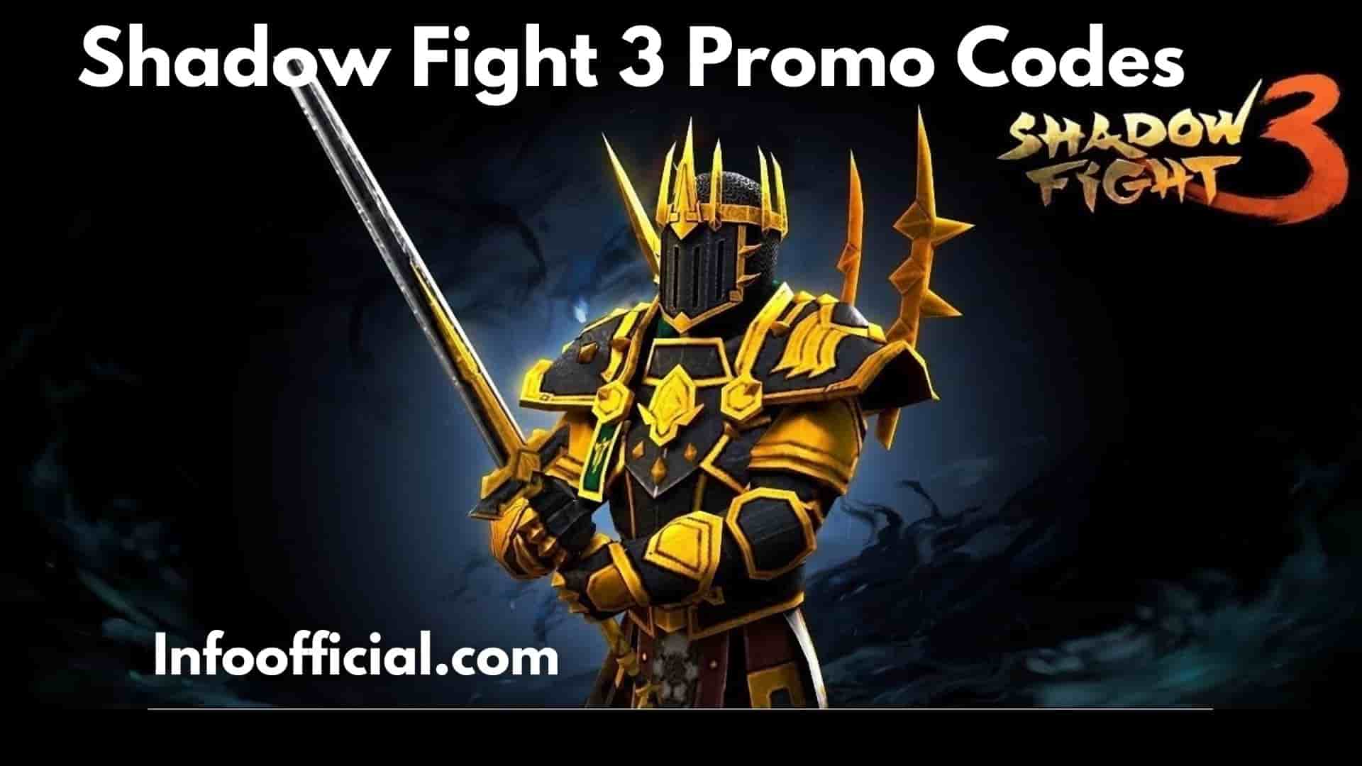 shadow fight 3 promo code june 2021