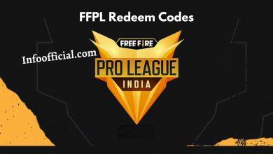 Free Fire Pro League FFPL Redeem Codes