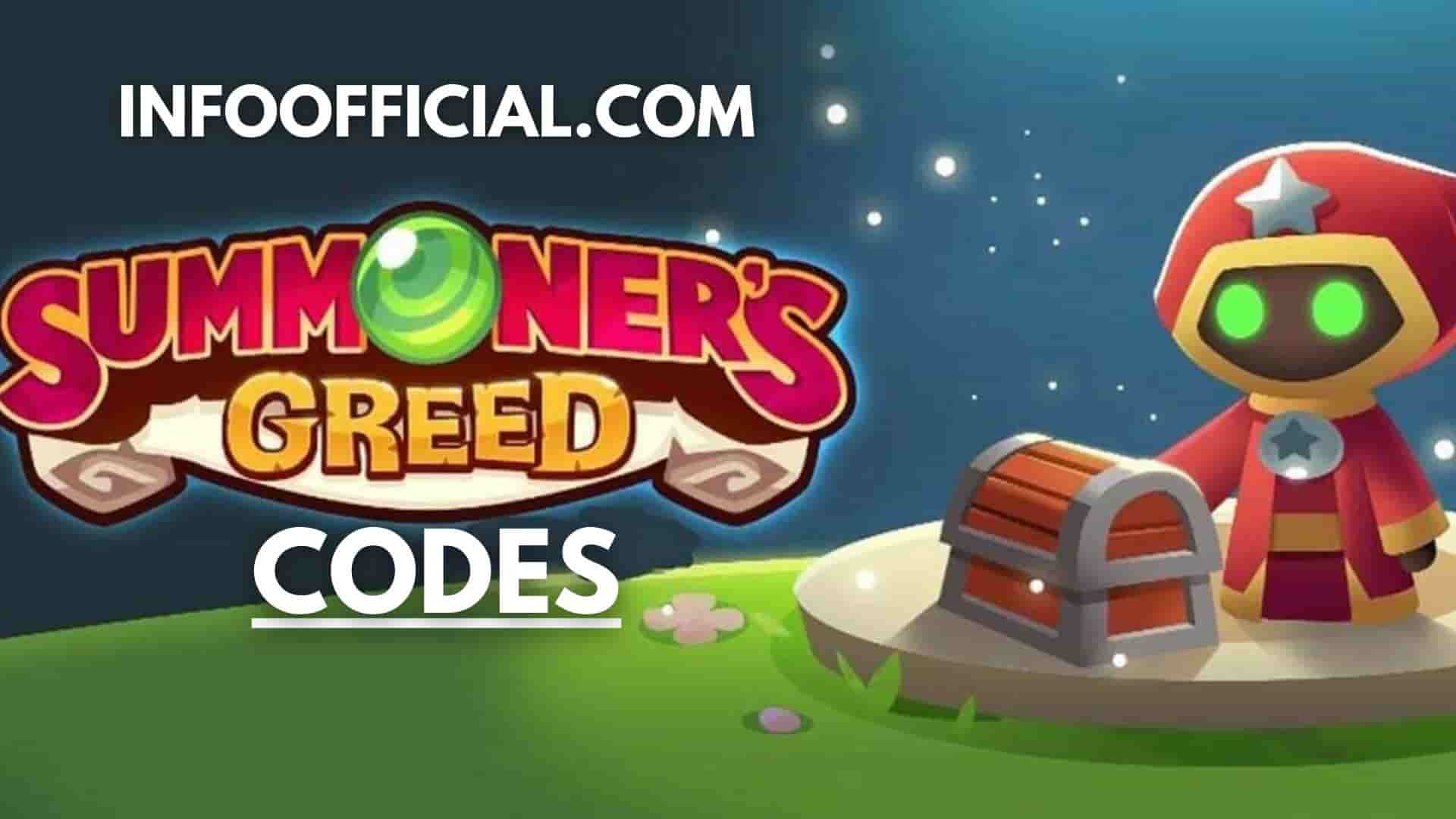 Summoner's Greed Codes