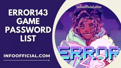 Error143 Game Password List