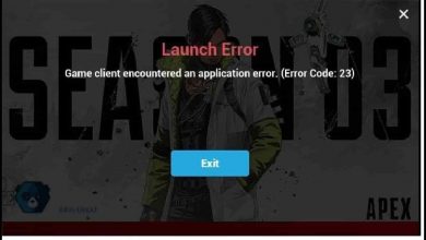 How to Fix Apex Legends Error Code 23